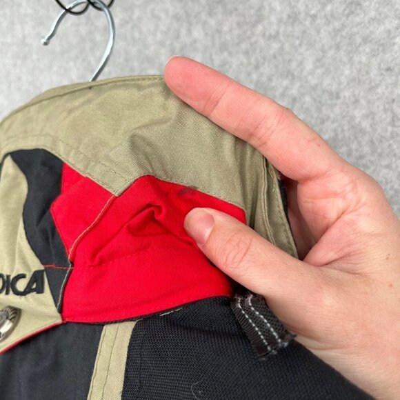 Nordica Vertech Womens Pullover Ski Parka Size 8 Black Red VTG 80s 90s Longline - Picture 13 of 16